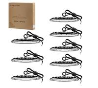 loyal UFO LED High Bay Light: 300W Industrial Lamp 30000LM Daylight White Warehouse Lights 6000K Commercial Area Lighting, IP65 Waterproof Workshop Garage Lights Fixtures