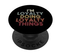 Loyalty Name Loyalty Personalized Name First Given PopSockets Adhesive PopGrip