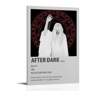 LOYANUKE After Dark Mr.Kitty Poster Room Decoration Painting Interior Aesthetics Canvas Oil Painting Star Movie Music Album Poster