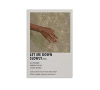 LOYANUKE Alec Benjamin-Let Me Down Slowly Poster Room Decoration Painting Interior Aesthetics Canvas Oil Painting Star Movie Music Album Poster