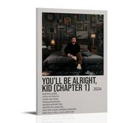 LOYANUKE Alex Warren You'll Be Alright, Kid (Chapter 1) Poster Room Decoration Painting Interior Aesthetics Canvas Oil Painting Star Movie Music Album Poster