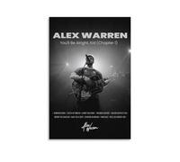 LOYANUKE Alex Warren You'll Be Alright, Kid (Chapter 1 Poster Room Decoration Painting Interior Aesthetics Canvas Oil Painting Star Movie Music Album Poster