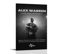 LOYANUKE Alex Warren You'll Be Alright, Kid (Chapter 1 Poster Room Decoration Painting Interior Aesthetics Canvas Oil Painting Star Movie Music Album Poster