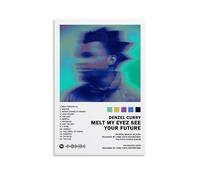 LOYANUKE Denzel Curry Melt My Eyez See Your Future Poster Room Decoration Painting Interior Aesthetics Canvas Oil Painting Star Movie Music Album Poster