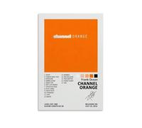 LOYANUKE Frank Ocean -Channel Orange Poster Room Decoration Painting Interior Aesthetics Canvas Oil Painting Star Movie Music Album Poster