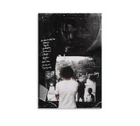 LOYANUKE J. Cole 4 Your Eyez Only Poster Room Decoration Painting Interior Aesthetics Canvas Oil Painting Star Movie Music Album Poster