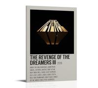 LOYANUKE J Cole - The Revemge Of The Dreamers Poster Room Decoration Painting Interior Aesthetics Canvas Oil Painting Star Movie Music Album Poster