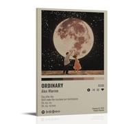 LOYANUKE Ordinary Alex Warren Poster Room Decoration Painting Interior Aesthetics Canvas Oil Painting Star Movie Music Album Poster
