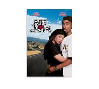 LOYANUKE Poetic Justice Poster Room Decoration Painting Interior Aesthetics Canvas Oil Painting Star Movie Music Album Poster