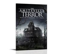 LOYANUKE The Amityville Terror Poster Room Decoration Painting Interior Aesthetics Canvas Oil Painting Star Movie Music Album Poster