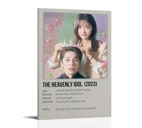 LOYANUKE The Heavenly Idol Poster Room Decoration Painting Interior Aesthetics Canvas Oil Painting Star Movie Music Album Poster