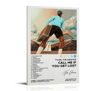 LOYANUKE Tyler, The Creator Call Me If You Get Lost Poster Room Decoration Painting Interior Aesthetics Canvas Oil Painting Star Movie Music Album Poster