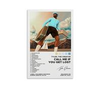 LOYANUKE Tyler, The Creator Call Me If You Get Lost Poster Room Decoration Painting Interior Aesthetics Canvas Oil Painting Star Movie Music Album Poster