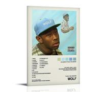 LOYANUKE Tyler, The Creator - Wolf Poster Room Decoration Painting Interior Aesthetics Canvas Oil Painting Star Movie Music Album Poster