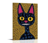 LOYANUKE Vibrant Surrealist Pop Art with Bold Patterns And Graphic Elements Poster Room Decoration Painting Interior Aesthetics Canvas Oil Painting Star Movie Music Album Poster