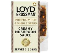 Loyd Grossman Creamy Mushroom Pasta Sauce Kit, 290 g (5-Pack)