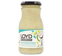 Loyd Grossman Green Thai Curry Sauce 350 g (Pack of 3)