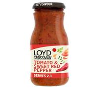 Loyd Grossman Italian Tomato & Red Pepper Sauce, 350 g Jar (1-Pack)