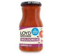 Loyd Grossman No Added Sugar Italian Bolognese Sauce, 350 g Jar (1-Pack)