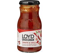 Loyd Grossman Pasta Sauce - Tomato & Chilli (350g) - Pack of 2