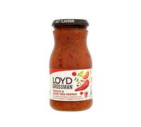 Loyd Grossman Pasta Sauce - Tomato & Sweet Red Pepper (350g) - Pack of 6