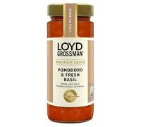 Loyd Grossman Pomodoro & Fresh Basil Premium Pasta Sauce - Classic Tomato & Herb Sauce For Authentic Italian Cooking at Home, 290 g (Pack of 6)