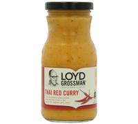 Loyd Grossman Red Thai Curry Sauce 350 g (Pack of 3)