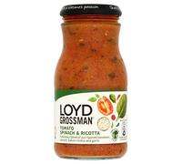 Loyd Grossman Seasonal Pasta Sauce - Tomato Spinach & Ricotta (350g) - Pack of 2
