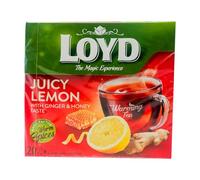 Loyd The Magic Experience Juicy Lemon Tea Bags 40G Flavoured Herbal Infusion With Lemon, Ginger And Honey Taste Product Of Poland Pack Of 1