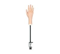 Loyimioo Professional Silicone Nail Practice Hand Model Realistic Mannequin Hand for Nail Tech Training, Jewelry Display & Photo Props
