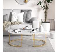 loyliawa Coffee Table, Coffee Tables for Living Room, Small Coffee Table,Mid Century Modern Tea Table, Living Room Center Minimalist Coffee Table Marble Pattern for Small Spaces, Living Room Platinum