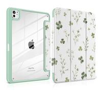 Loyrina Case for iPad Pro 11 inch M5 2025 /M4 2024, Clover Meadow