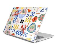 Loyrina Creative Clear Case for Microsoft Surface Laptop 13 inch Copilot+ PC 2025 (Latest Model), Ultra-Slim Lightweight Protective Cover with Artistic Pattern, Fruits