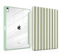 Loyrina LumiCover Case for iPad Air 13 inch M4/M3/M2, Coastal Sage Stripe