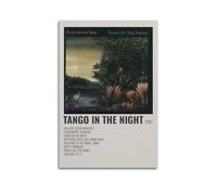 LOYTNCX Fleetwood Mac Tango In The Night Poster Vintage Wall Art Canvas Aesthetic Posters Music And Movies Decor Painting for Living Room Bed Room 12x18inch(30x45cm) Unframe-style
