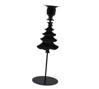 loytv Romance Black Pillar Holder for Seasonal Home