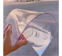 Loyuivor Polycarbonate Roofing Sheet,Sheet Thin Rigid Plastic Sheet Clear Polycarbonate,1mm,UV Rainproof Roof Cover,for Outdoor Glazing Panels Replacement Shed Panel(Size:122 * 100cm/4.0 * 3.3ft)