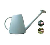 LOYUYU 1.8L Plastic Watering Can Small Lightweight Cute Indoor Outdoor Garden Plants, Watering Can with Shower Head Blue