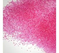 Lozadia 100g Edible Sanding Sparkling Sugar Pink Cake Sugar Crystal Sprinkles Decorations Cupcake Cookies Doughnut Wedding Sparkling Sugar Cotail Cake Topper Sugars Sading Sprinkle Party (Pink)