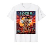 Lozen - Apache Warrior Prophet Native American History Value Graphic T-Shirt, Men, White, M