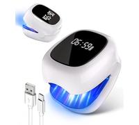 LOZLTX 5.0 Nail Pilz Laser Device, Upgrade 4 x 470 nm Blue & 2 x 905 nm Infrared Light, 21 Days Clear Effect, Double Effectiveness, Easy to Use for Discoloured Nails, Effective Fungal Control