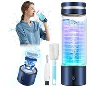 LOZLTX 6.0 Upgrade Hydrogen Water Bottle【NO.1 Double Hydrogen Content】420ml Hydrogen Water Bottle 【H2-Elektrolyse - 3000PPB】Heavy Metals Improve Water in 3 Min