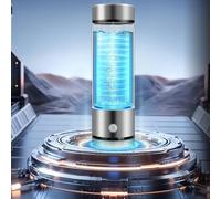 LOZLTX Hydrogen Water Bottle【NO.1 Double Hydrogen Content】【1-Click Operation, Instant H2】420ml 3000PPB Hydrogen Water Bottle Heavy Metals Improve Water in 3 Min (2025 Model) Hydrogen Water Bottle