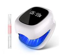 LOZLTX Nail Fungus Laser Device, 4 Blue 2 Infrared First-Class Nail Fungus Test Winner 21 Days Clear Effect, Includes a Red Nutrition Pen