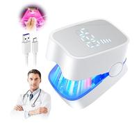LOZLTX Upgrade Nail Fungus Laser Device【21-day Fast-acting】 【Industry No.1 Laser Treatment Certified】Anti Fungal Nail Treatment for Toenail Fungus Treatment950nm Infrared Light 500nm Blue Light