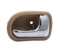 LOZOPMTMLD Front Right Inner Door Handle for Mazda 323 Protege BJ Black Beige Car Inner Handle Front Rear Left/Right Interior Door(Beige Right)