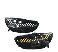 LOZOPMTMLD Headlight Assembly For A6 2012 2013 2014 2015 A6L C7 Full LED Headlights With DRL Dynamic Turn Signal Assembly