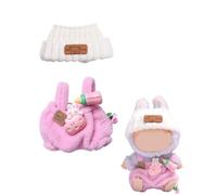 LOZTBUE 1 x Laa-bubu Clothing DIY Laabuubu Monster Outfit Accessory for 17 cm La-bubu Dolls Clothing Gifts for Collectors (Does Not Include Dolls)