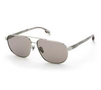 Lozza SL2454M CRESCENDO 2 579X Man Sunglasses Metal Smoke Squared Normal Mirrored