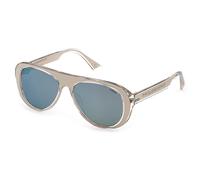 Lozza SL4255V PHILOSOPHY PIPER 880X Woman Sunglasses Acetate Palladium Blue Pilot Normal
